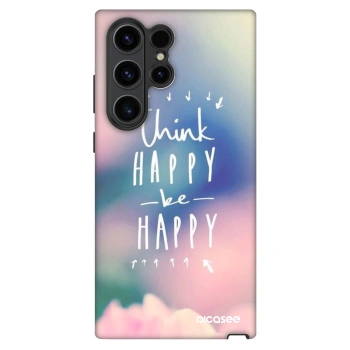 Husă pentru Samsung Galaxy S22 Ultra 5G - Think happy be happy