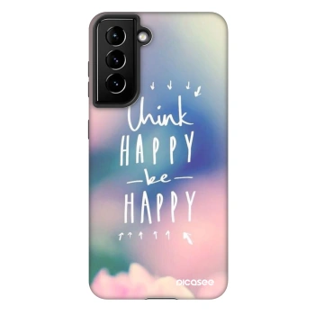 Husă pentru Samsung Galaxy S21 FE 5G - Think happy be happy