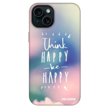 Husă pentru Apple iPhone 13 - Think happy be happy