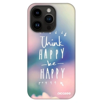 Husă pentru Apple iPhone 14 Pro - Think happy be happy