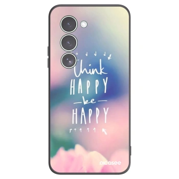 Picasee husă neagră din silicon pentru Xiaomi Redmi 15 5G - Think happy be happy