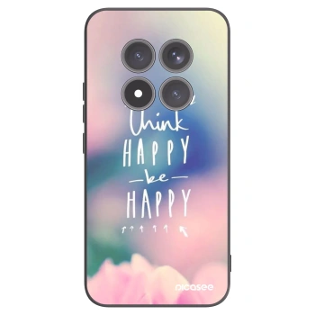 Picasee husă neagră din silicon pentru Xiaomi Redmi Note 15 Pro+ - Think happy be happy