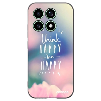 Picasee husă neagră din silicon pentru Xiaomi 17 - Think happy be happy