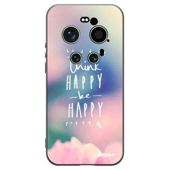 Picasee husă neagră din silicon pentru Xiaomi 17 Ultra - Think happy be happy