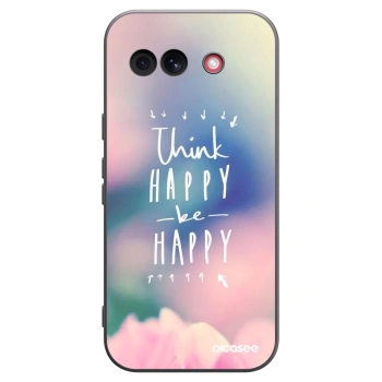 Picasee husă neagră din silicon pentru Google Pixel 10a - Think happy be happy