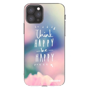 Picasee husă transparentă din silicon pentru Apple iPhone 11 Pro - Think happy be happy