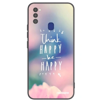 Husă pentru Samsung Galaxy M21 M215F - Think happy be happy