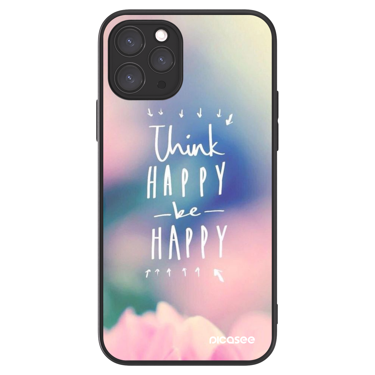 Picasee ULTIMATE CASE pentru Apple iPhone 11 Pro - Think happy be happy