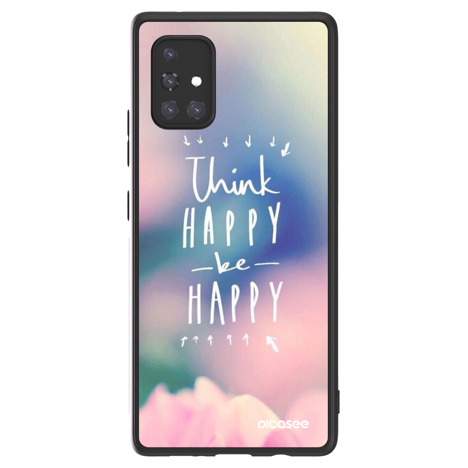 Picasee ULTIMATE CASE pentru Samsung Galaxy A71 A715F - Think happy be happy
