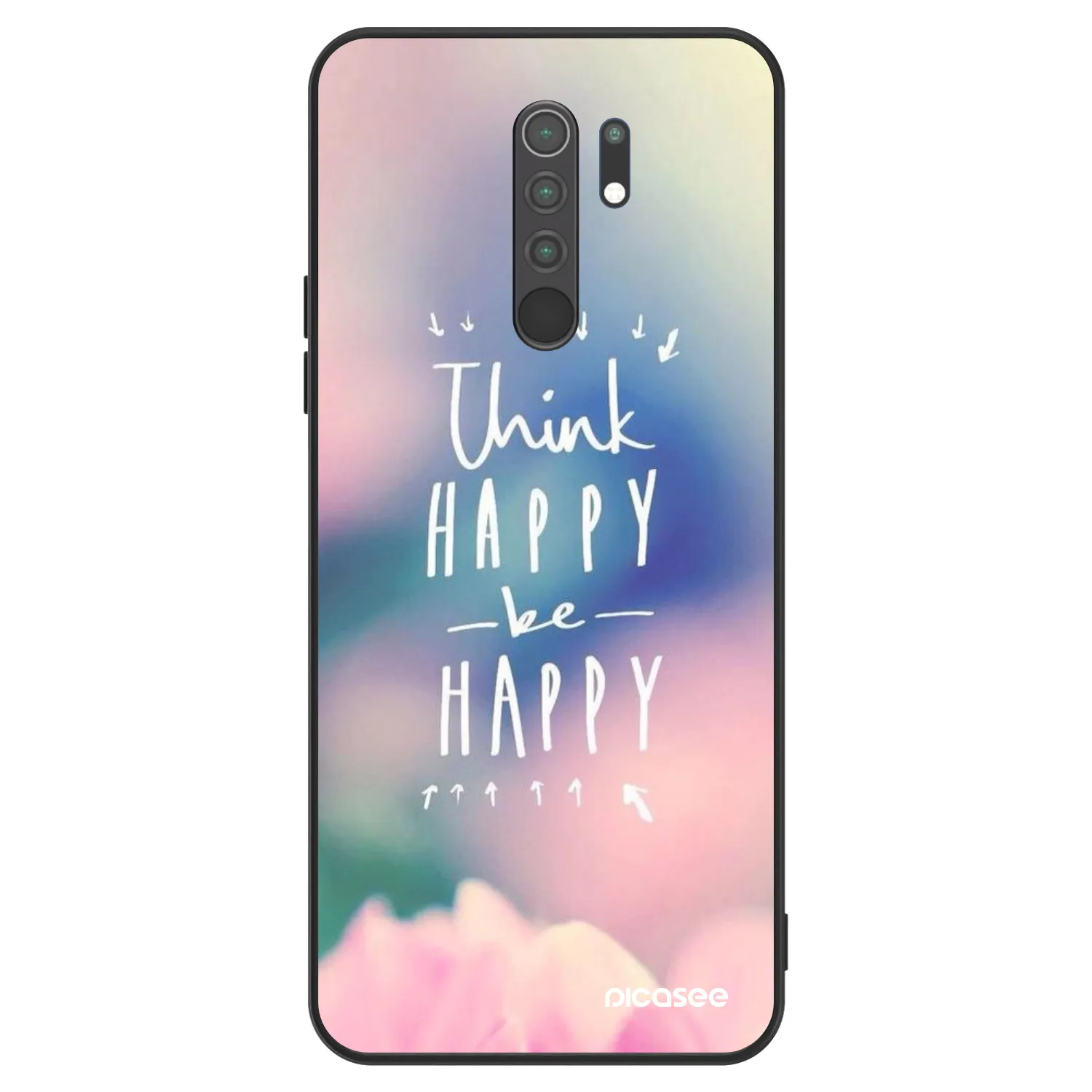 Picasee ULTIMATE CASE pentru Xiaomi Redmi 9 - Think happy be happy