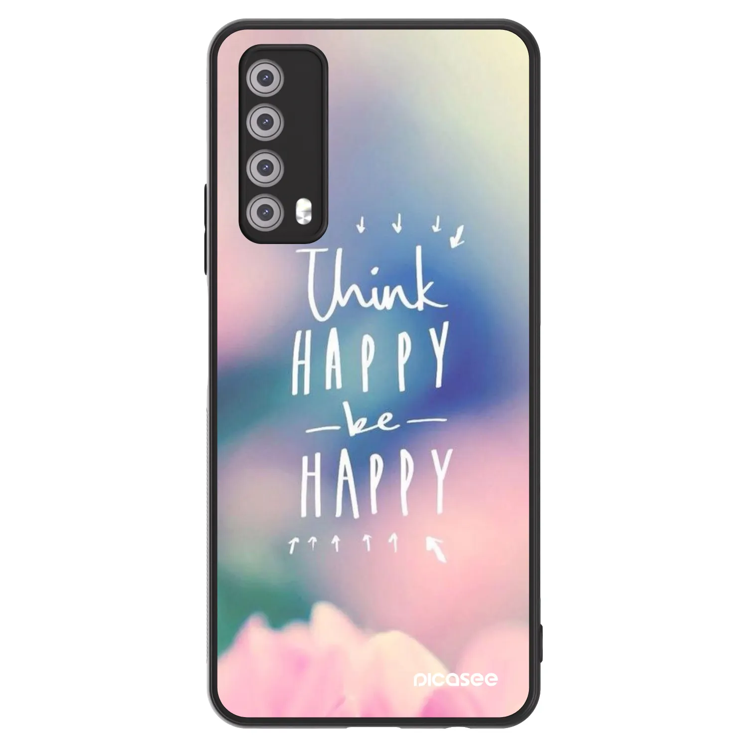 Picasee ULTIMATE CASE pentru Huawei P Smart 2021 - Think happy be happy