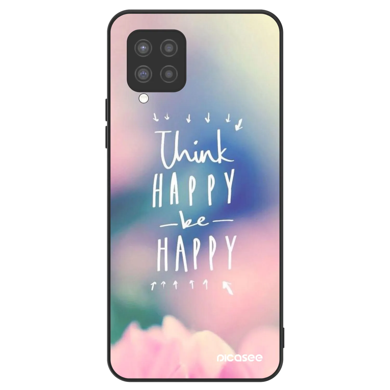 Picasee ULTIMATE CASE pentru Samsung Galaxy A42 A426B - Think happy be happy