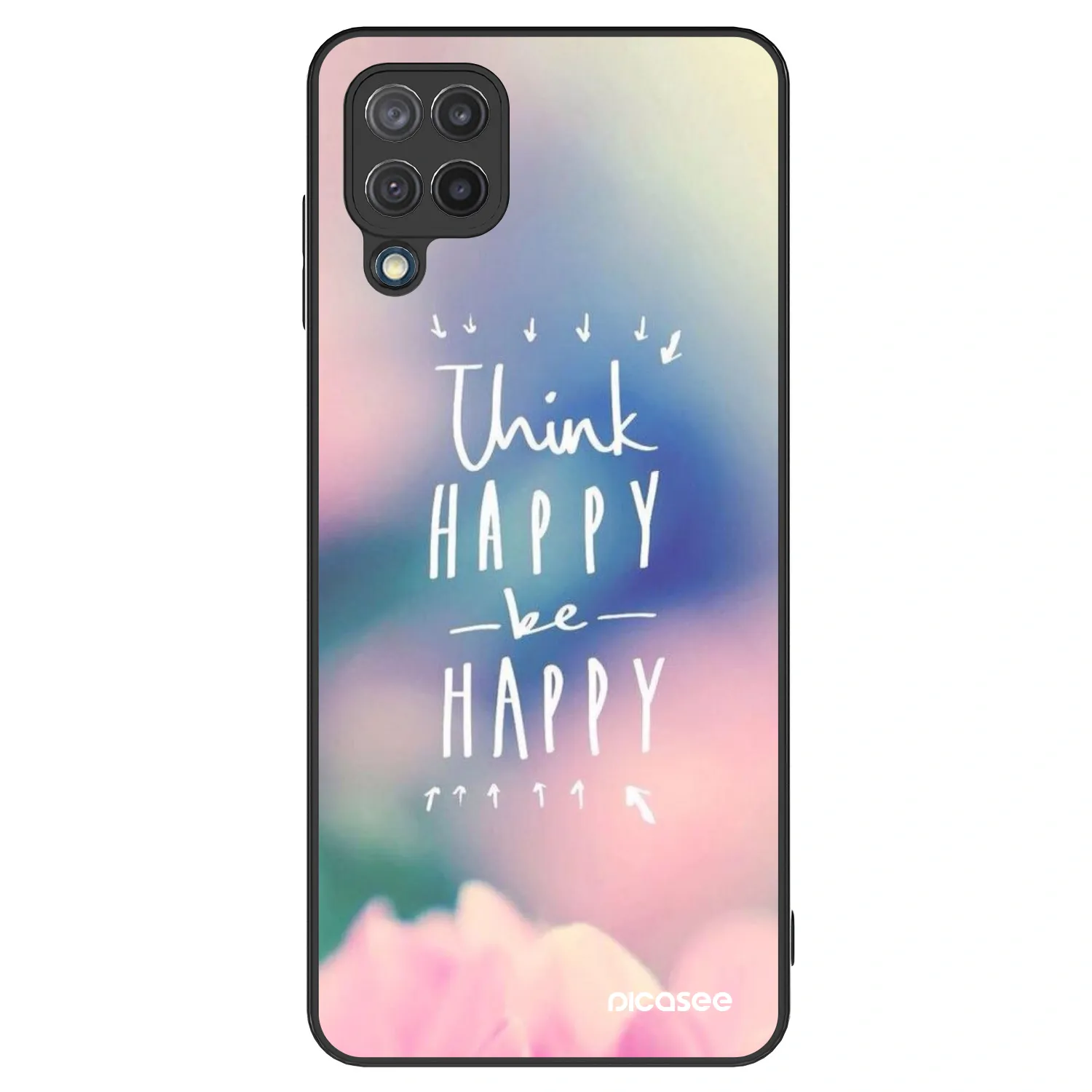 Picasee ULTIMATE CASE pentru Samsung Galaxy M12 M127F - Think happy be happy