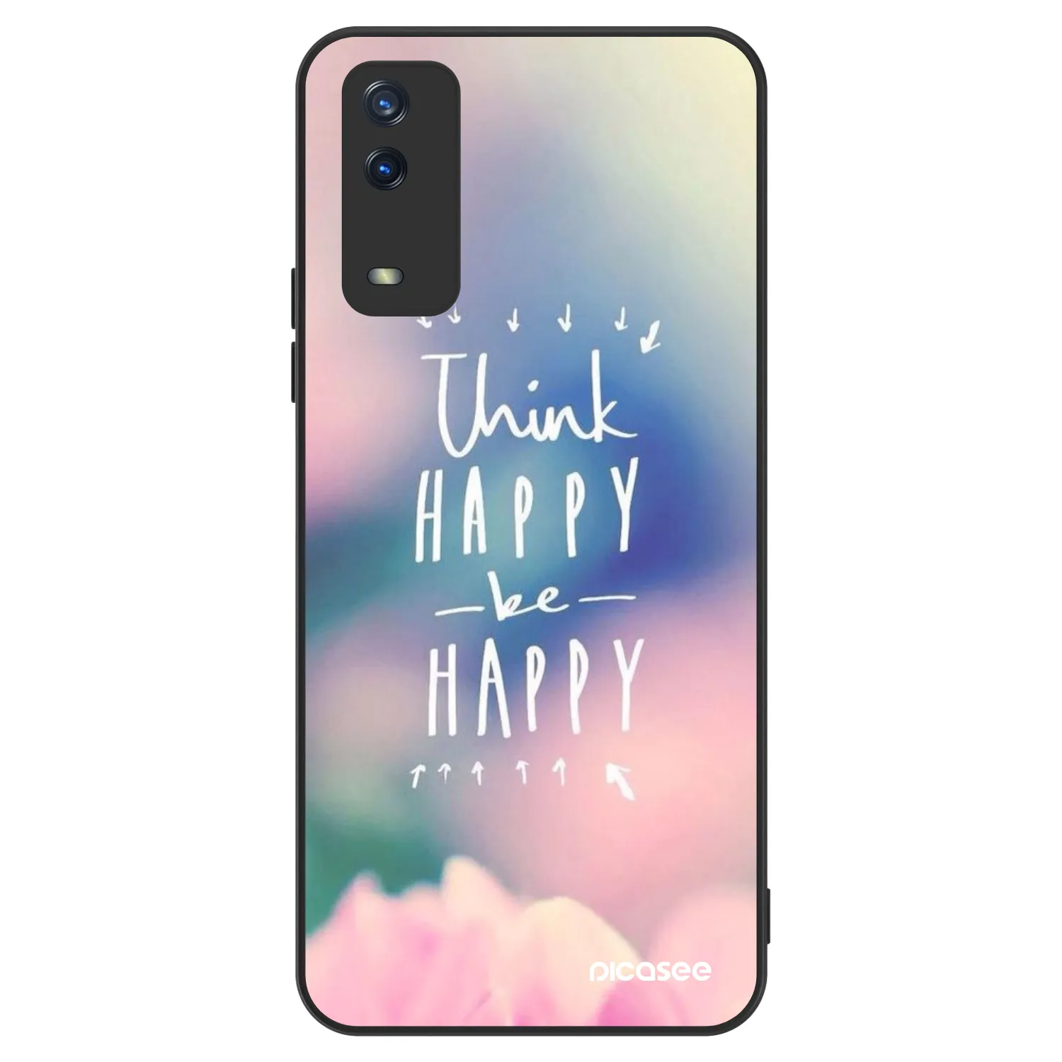 Picasee ULTIMATE CASE pentru Vivo Y11s - Think happy be happy