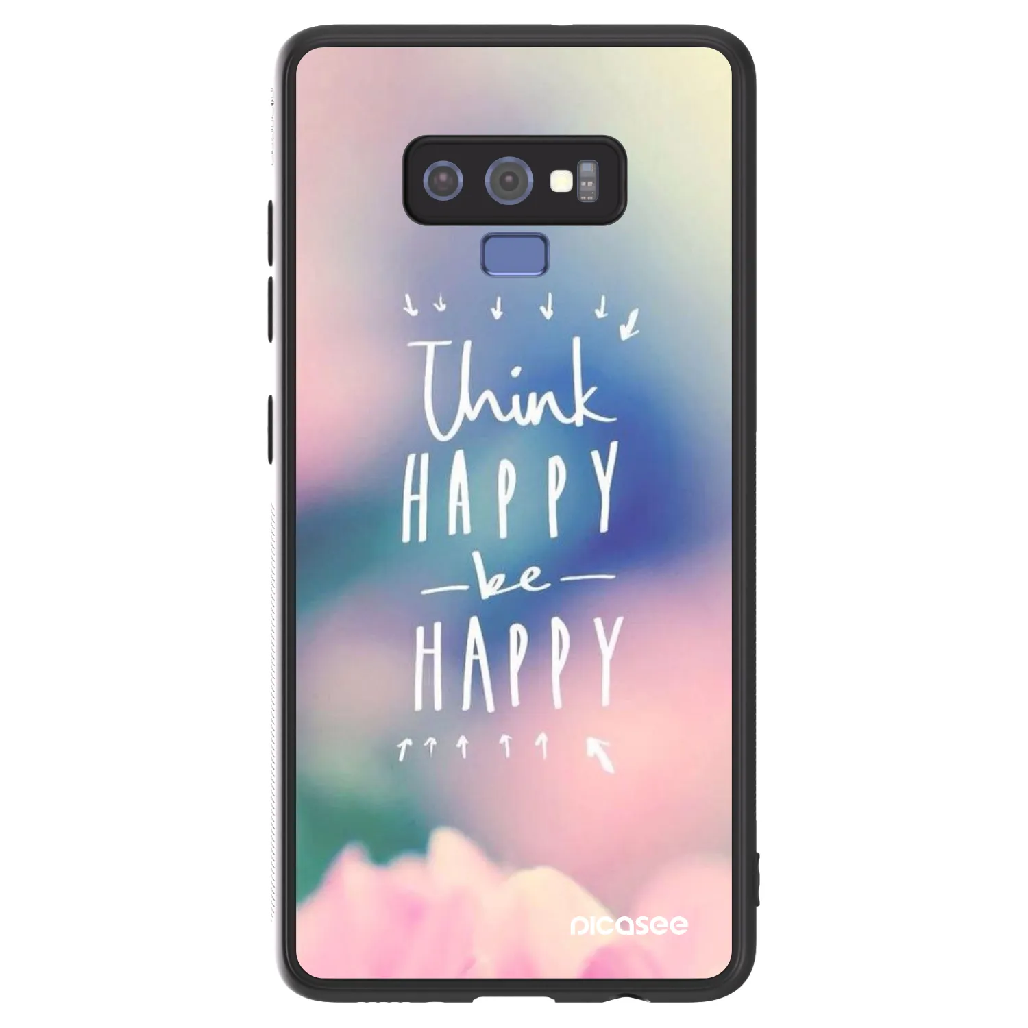 Picasee ULTIMATE CASE pentru Samsung Galaxy Note 9 N960F - Think happy be happy