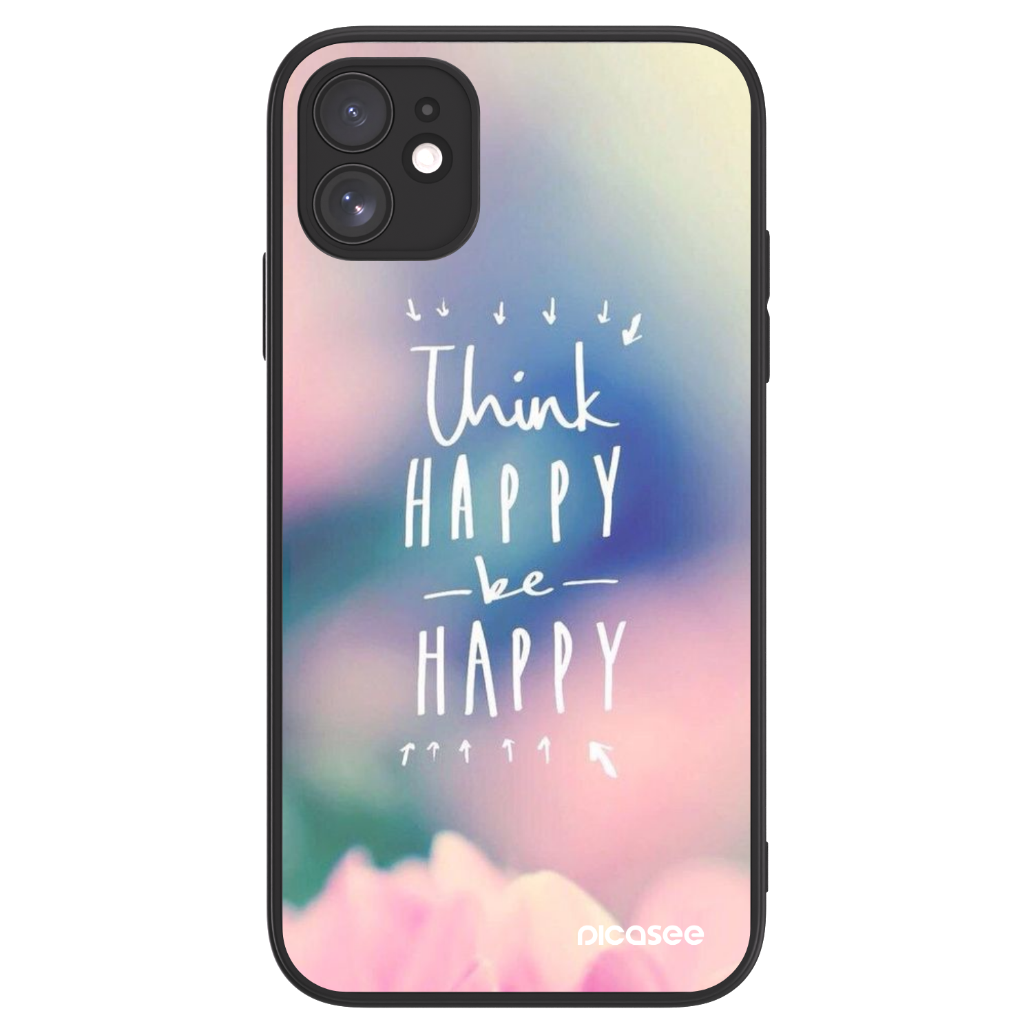 Picasee ULTIMATE CASE MagSafe pentru Apple iPhone 11 - Think happy be happy