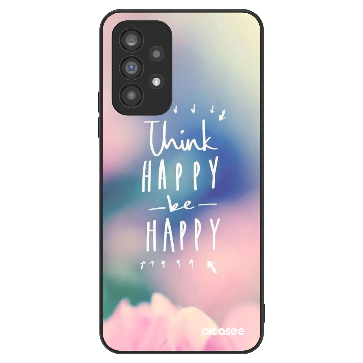 Picasee ULTIMATE CASE pentru Samsung Galaxy A73 5G - Think happy be happy
