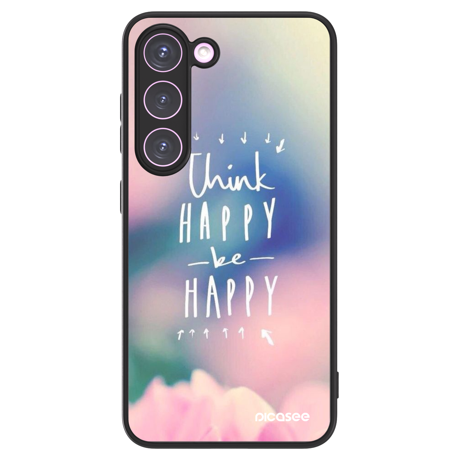 Picasee ULTIMATE CASE pentru Samsung Galaxy S23 5G - Think happy be happy