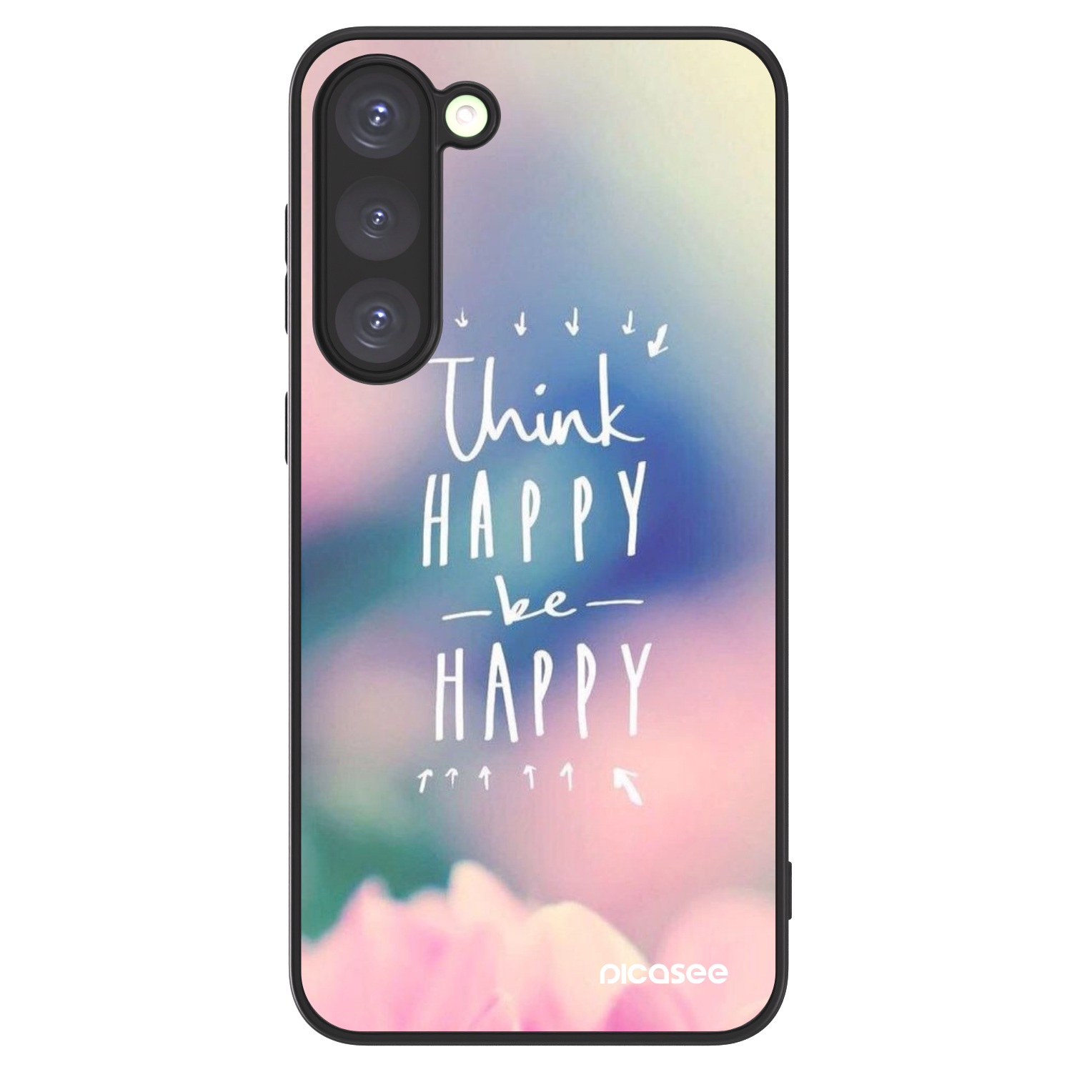 Picasee ULTIMATE CASE pentru Samsung Galaxy S23+ 5G - Think happy be happy