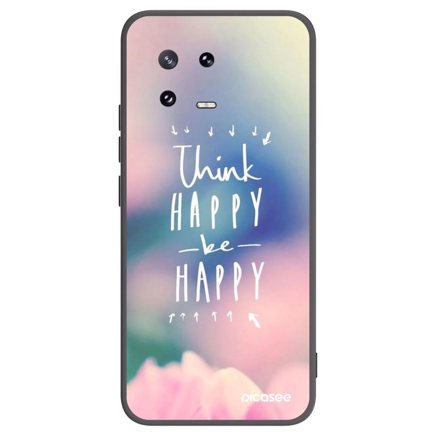 Picasee husă neagră din silicon pentru Xiaomi 13 Pro - Think happy be happy
