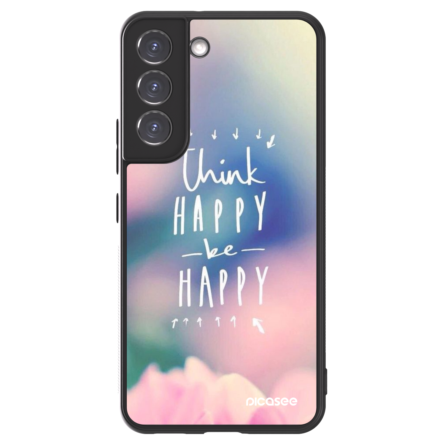 Picasee ULTIMATE CASE PowerShare pentru Samsung Galaxy S22 5G - Think happy be happy