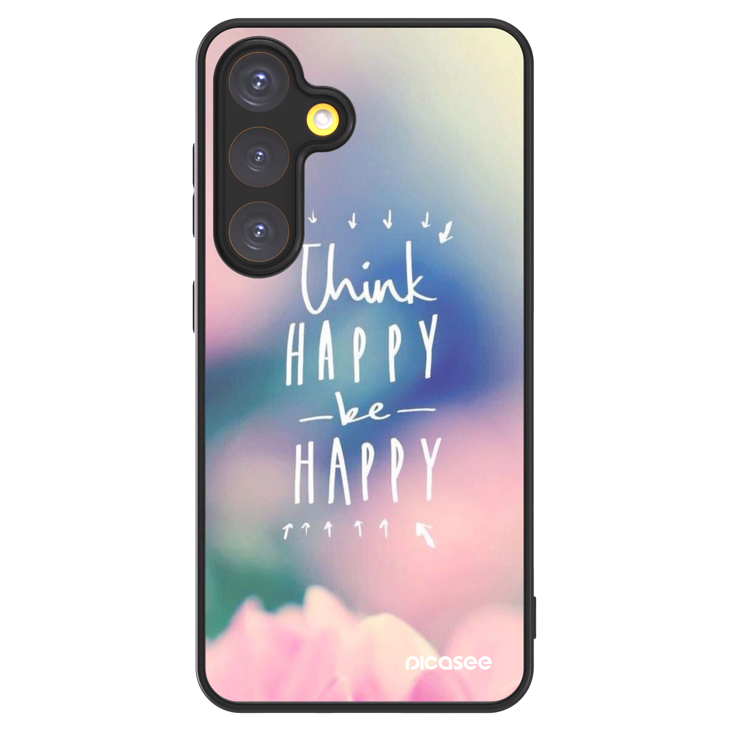 Picasee ULTIMATE CASE PowerShare pentru Samsung Galaxy S24 S921B 5G - Think happy be happy