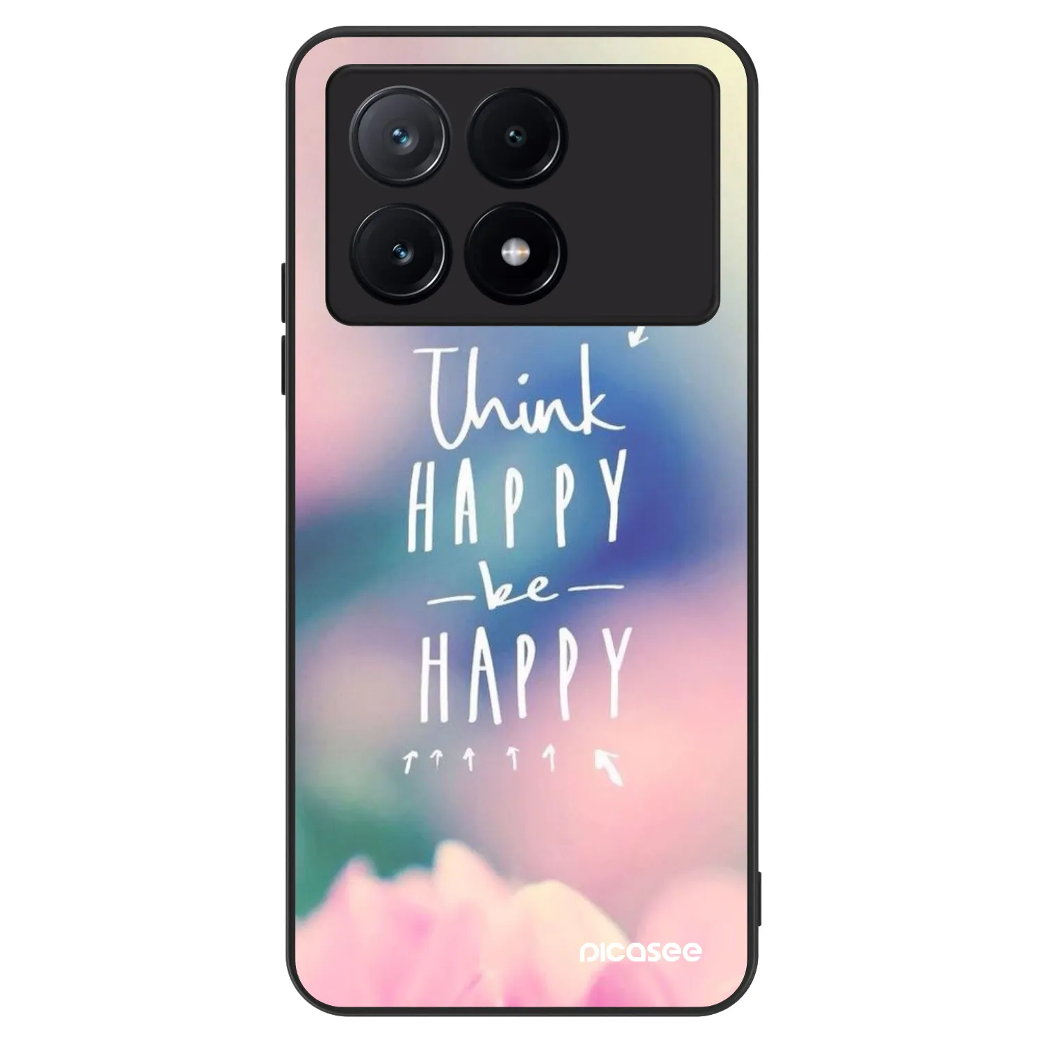 Picasee ULTIMATE CASE pentru Xiaomi Poco X6 Pro - Think happy be happy