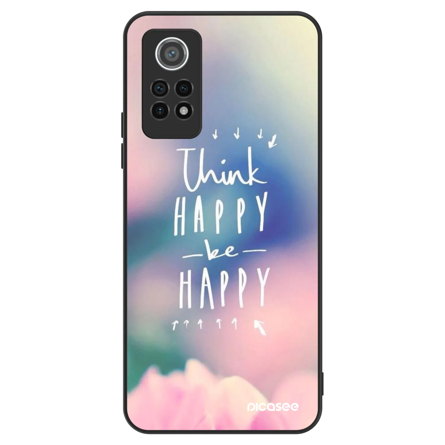 Picasee ULTIMATE CASE pentru Xiaomi Redmi Note 12 Pro 4G - Think happy be happy