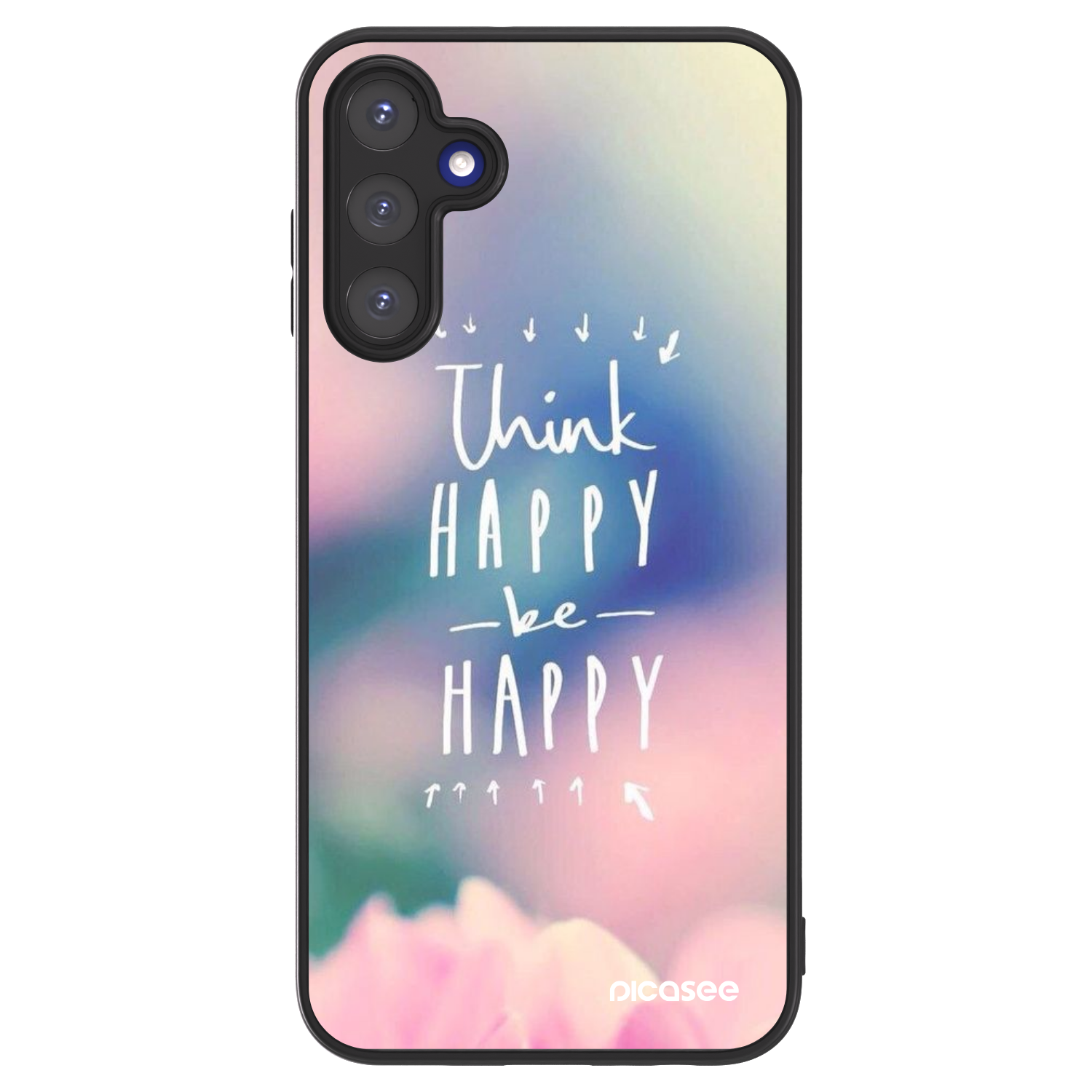 Picasee ULTIMATE CASE pentru Samsung Galaxy A15 A155F 4G - Think happy be happy