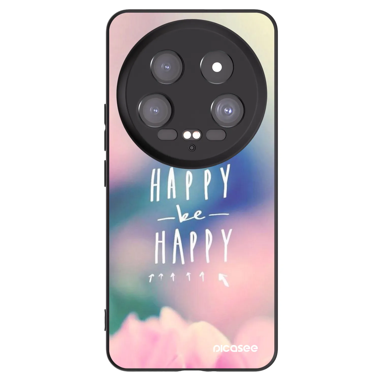 Picasee husă neagră din silicon pentru Xiaomi 14 Ultra - Think happy be happy