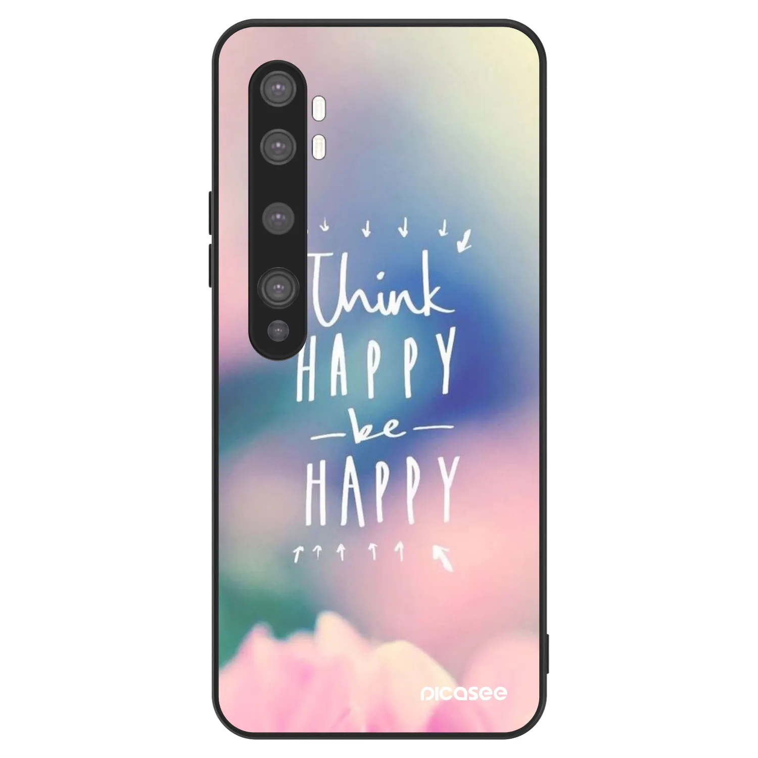 Picasee ULTIMATE CASE pentru Xiaomi Mi Note 10 (Pro) - Think happy be happy