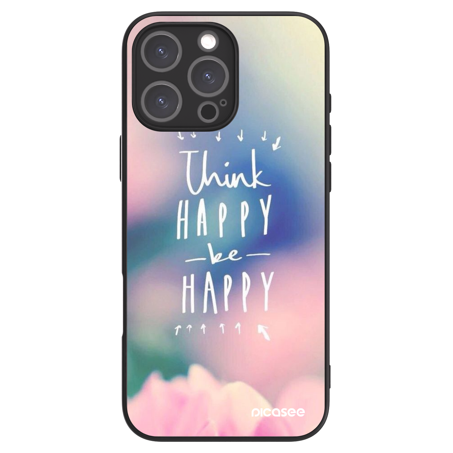 Picasee ULTIMATE CASE pentru Apple iPhone 16 Pro Max - Think happy be happy