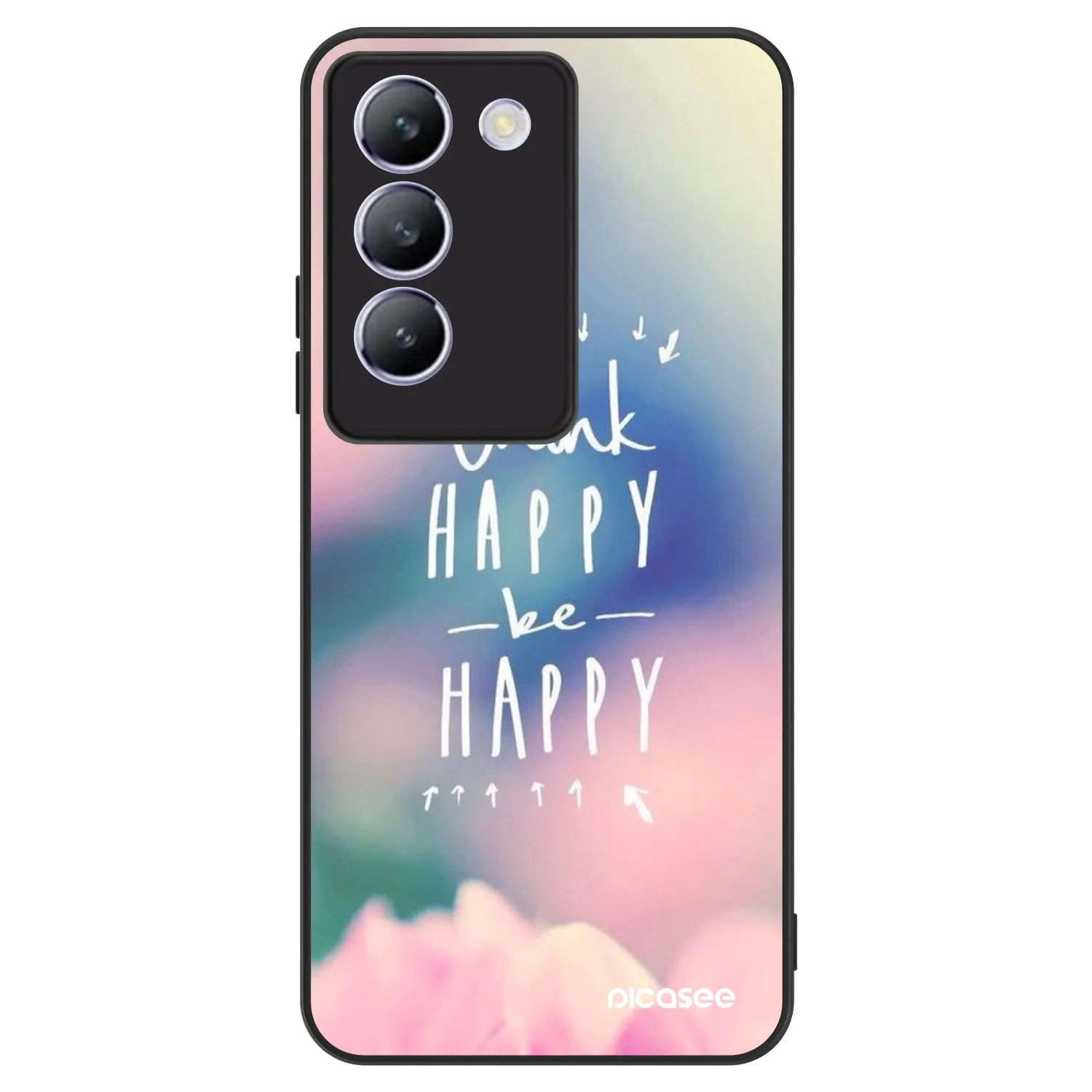 Picasee ULTIMATE CASE pentru Vivo V40 SE 5G - Think happy be happy