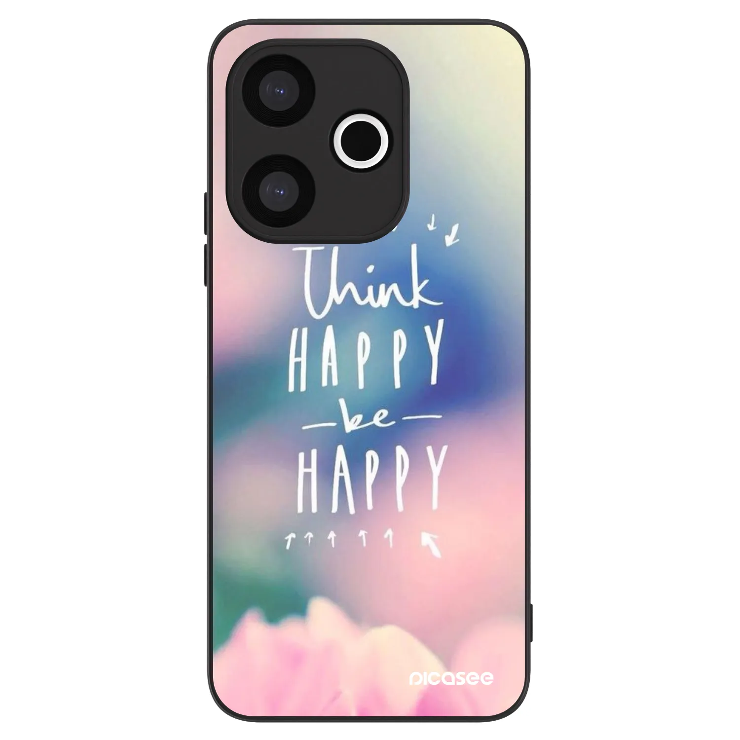 Picasee ULTIMATE CASE pentru Xiaomi Redmi 13 4G - Think happy be happy