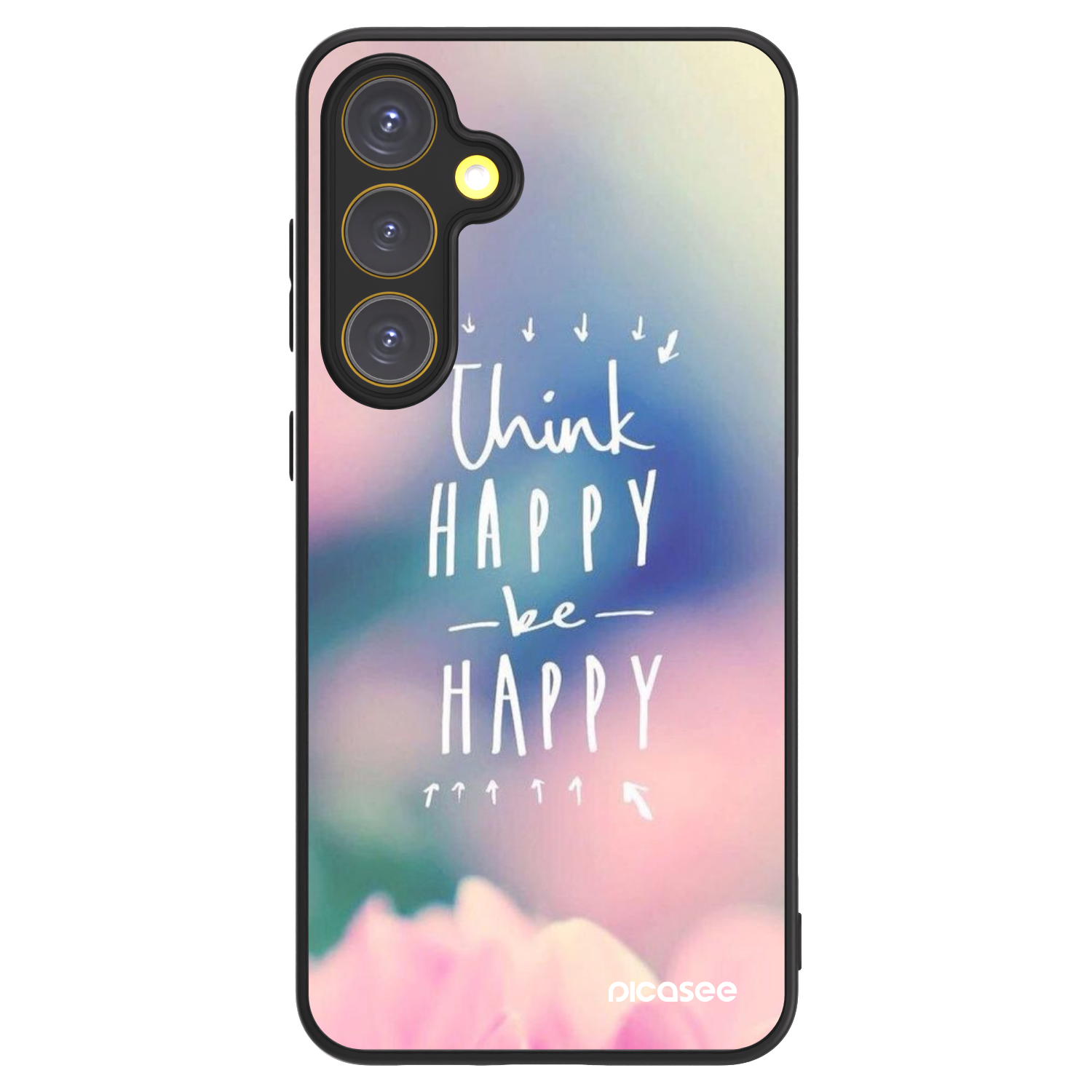 Picasee ULTIMATE CASE pentru Samsung Galaxy S24 FE S721B - Think happy be happy
