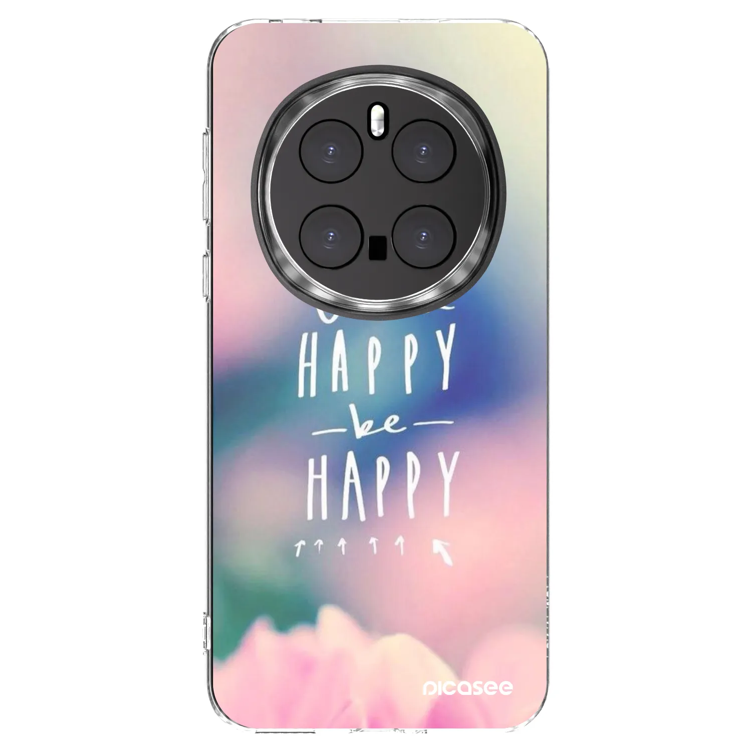 Picasee husă transparentă din silicon pentru Honor Magic7 Pro 5G - Think happy be happy