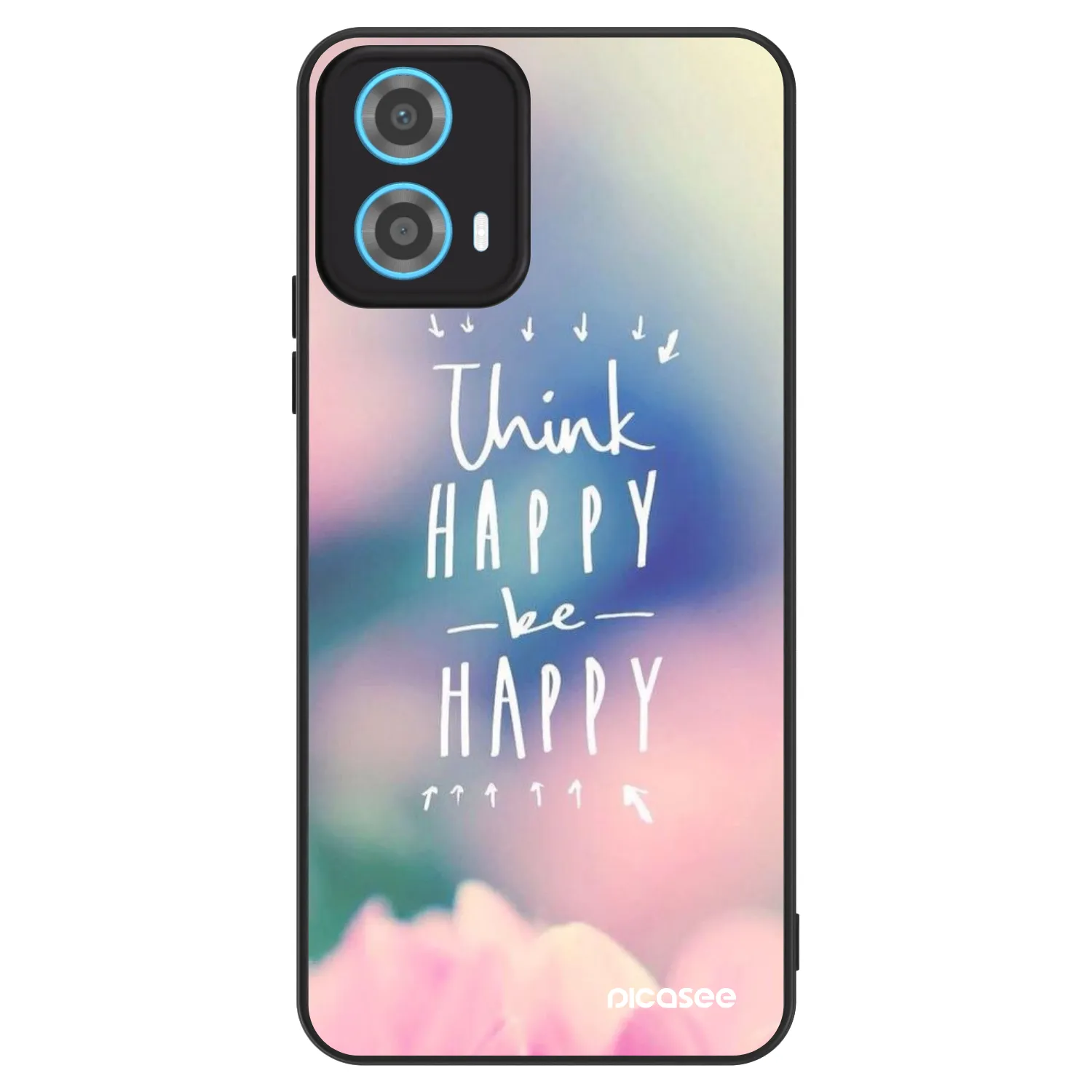 Picasee ULTIMATE CASE pentru Motorola Moto G34 5G - Think happy be happy