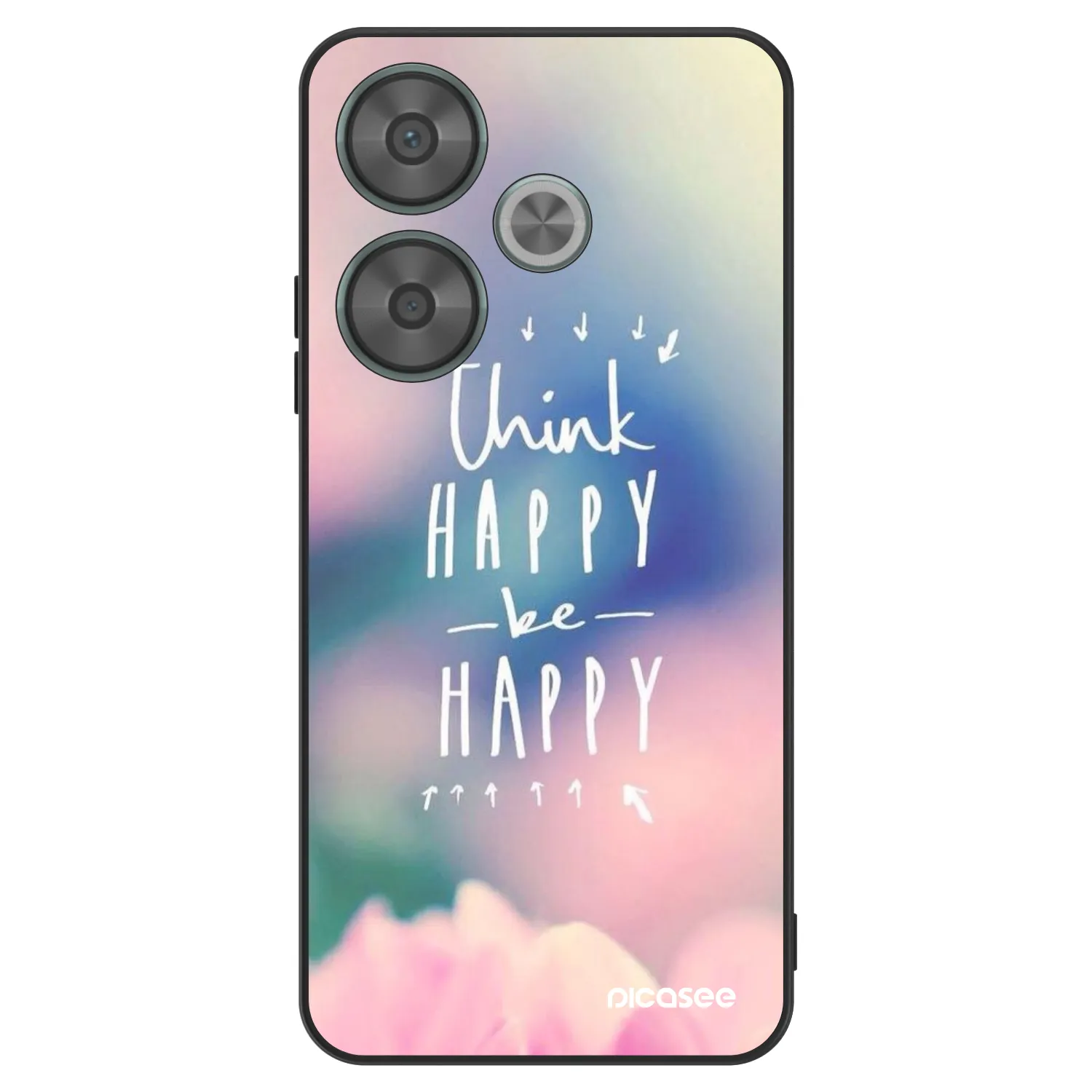 Picasee ULTIMATE CASE pentru Xiaomi Poco F6 - Think happy be happy