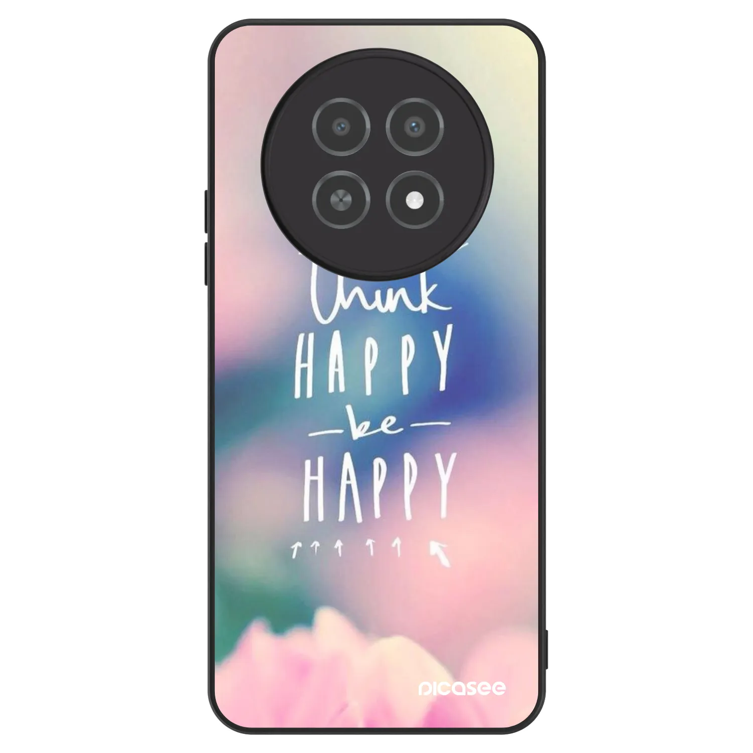 Picasee ULTIMATE CASE pentru Realme 12X - Think happy be happy