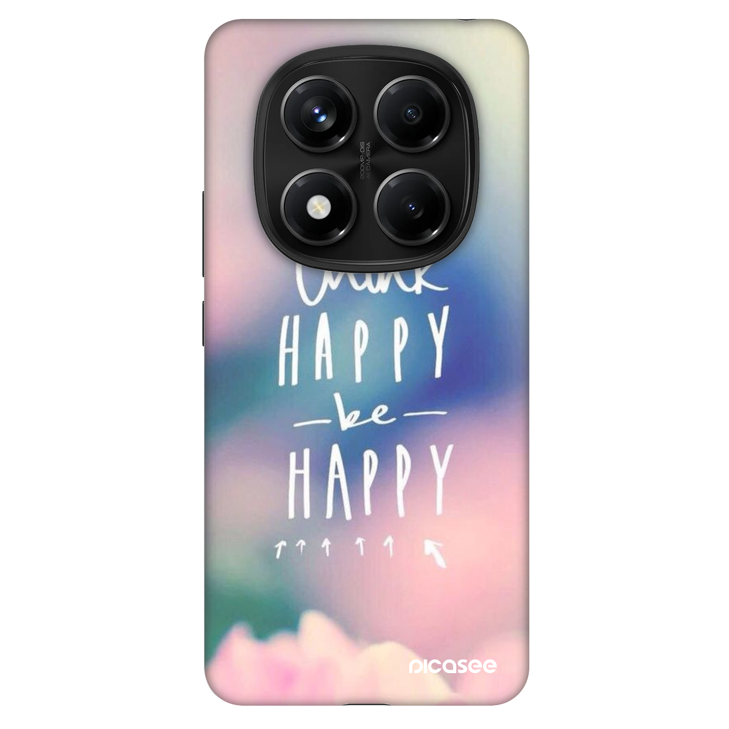 Picasee Fashion Case pentru Xiaomi Redmi Note 14 Pro 5G - Think happy be happy