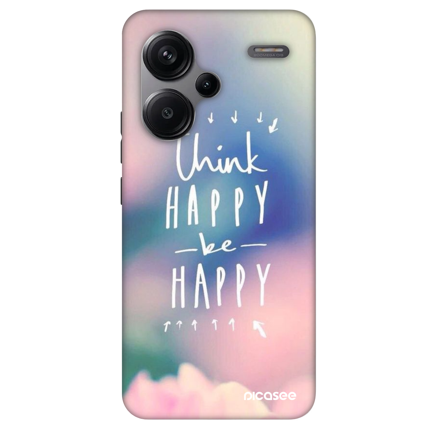 Picasee Fashion Case pentru Xiaomi Redmi Note 13 Pro+ 5G - Think happy be happy