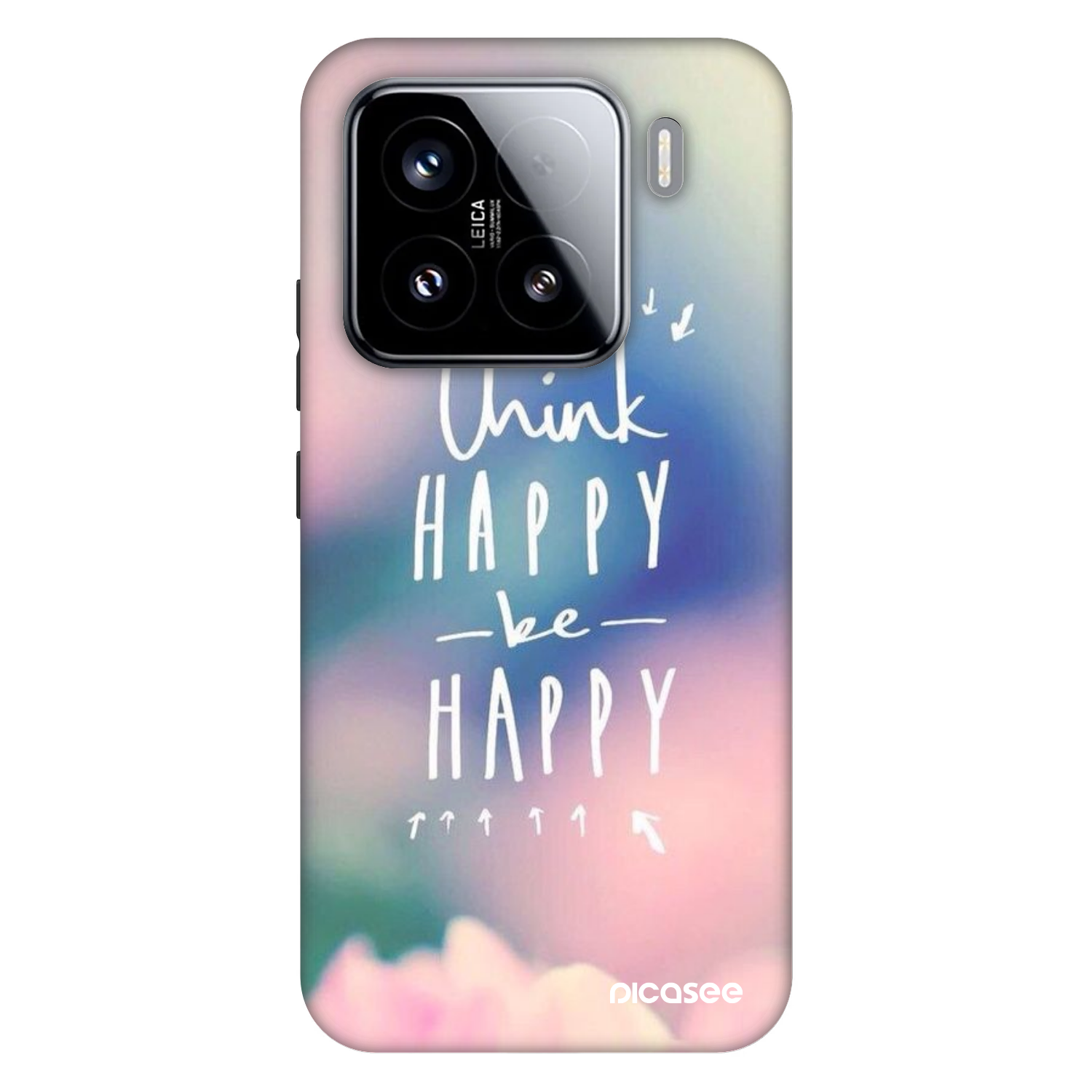 Picasee Fashion Case pentru Xiaomi 15 - Think happy be happy