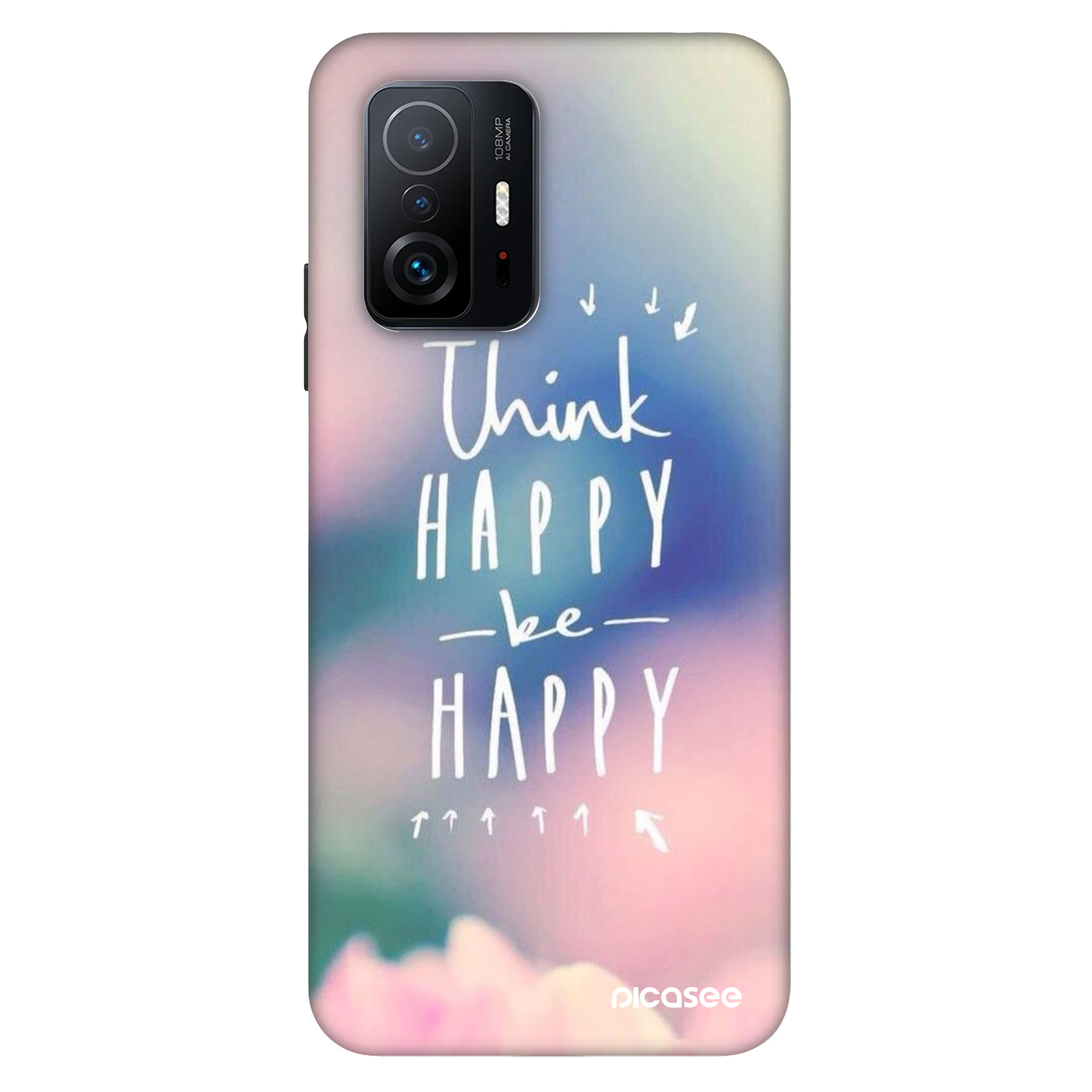 Picasee Fashion Case pentru Xiaomi 11T Pro - Think happy be happy