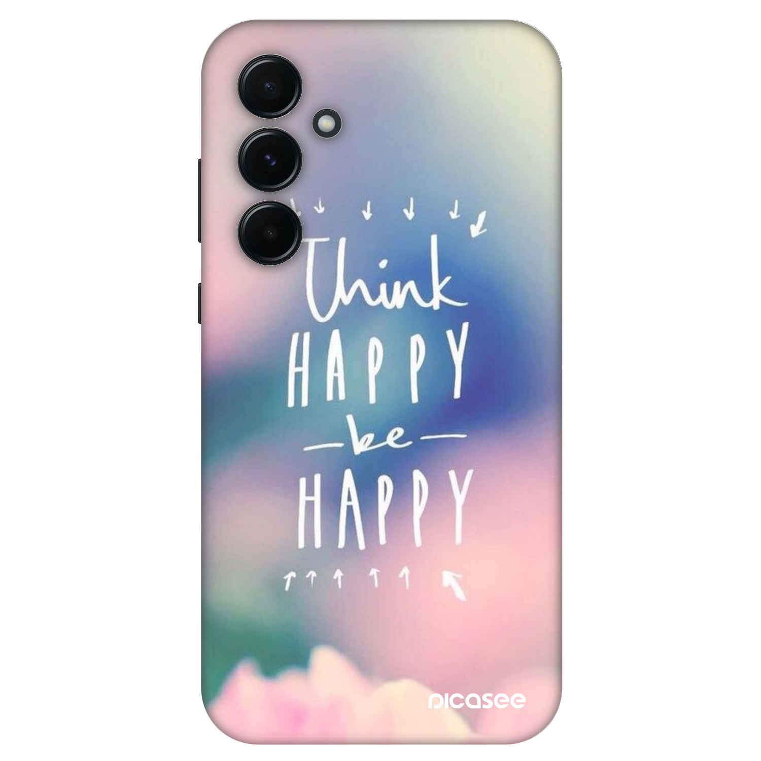 Picasee Fashion Case pentru Samsung Galaxy A55 5G A556B - Think happy be happy