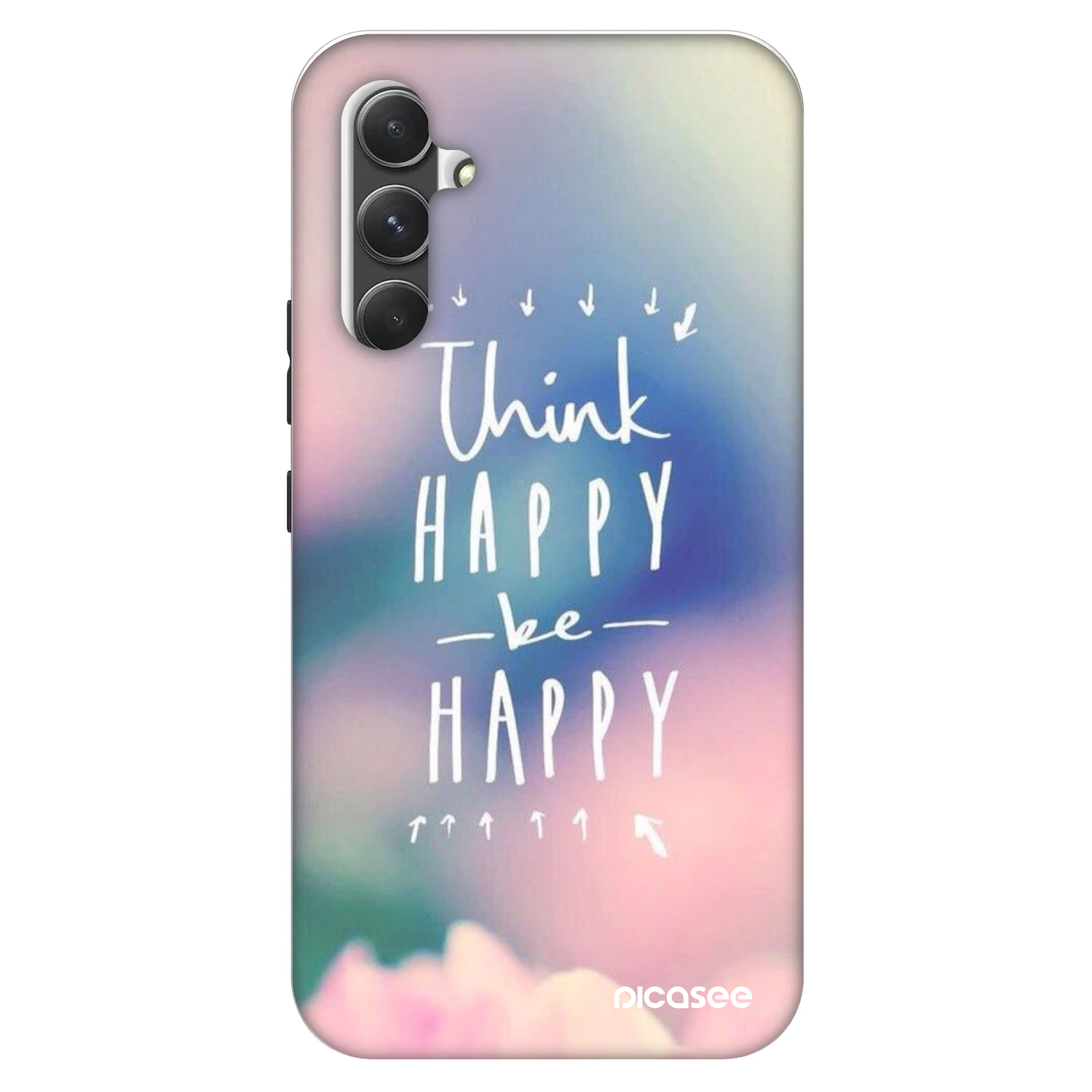 Picasee Fashion Case pentru Samsung Galaxy A34 5G A346B - Think happy be happy
