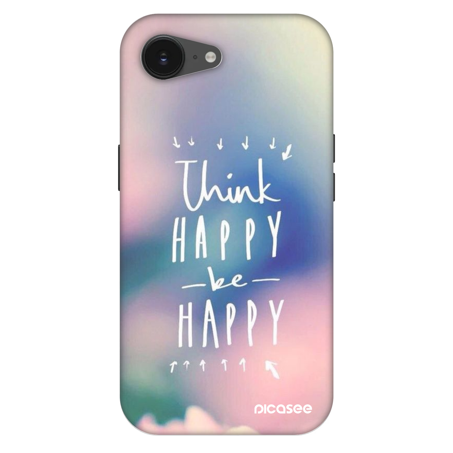 Picasee Fashion Case MagSafe pentru Apple iPhone 16e - Think happy be happy