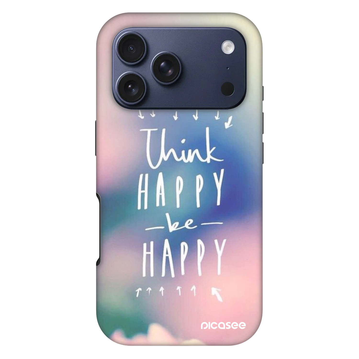 Picasee Fashion Case MagSafe pentru Apple iPhone 17 Pro - Think happy be happy