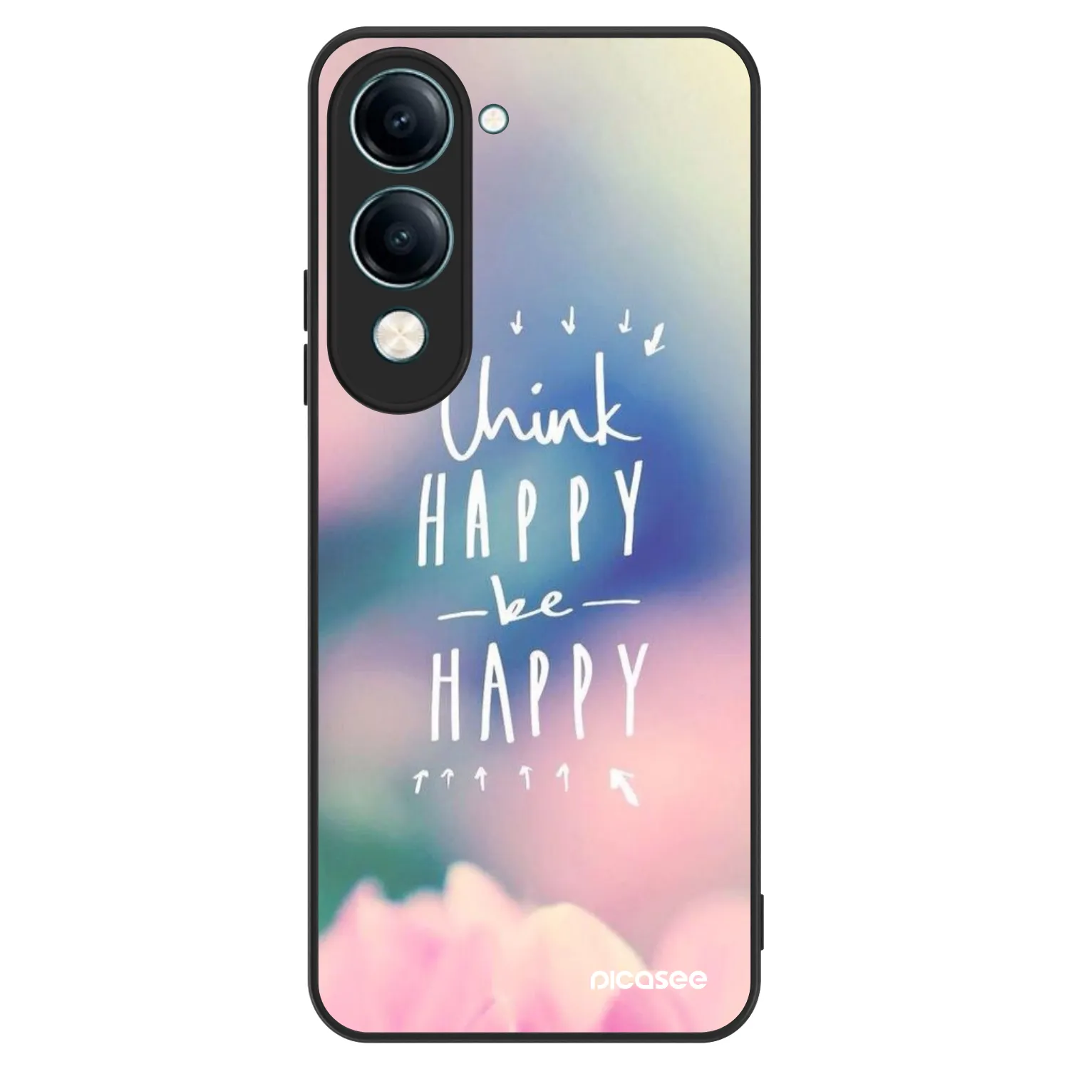 Picasee ULTIMATE CASE pentru Vivo Y29s 5G - Think happy be happy