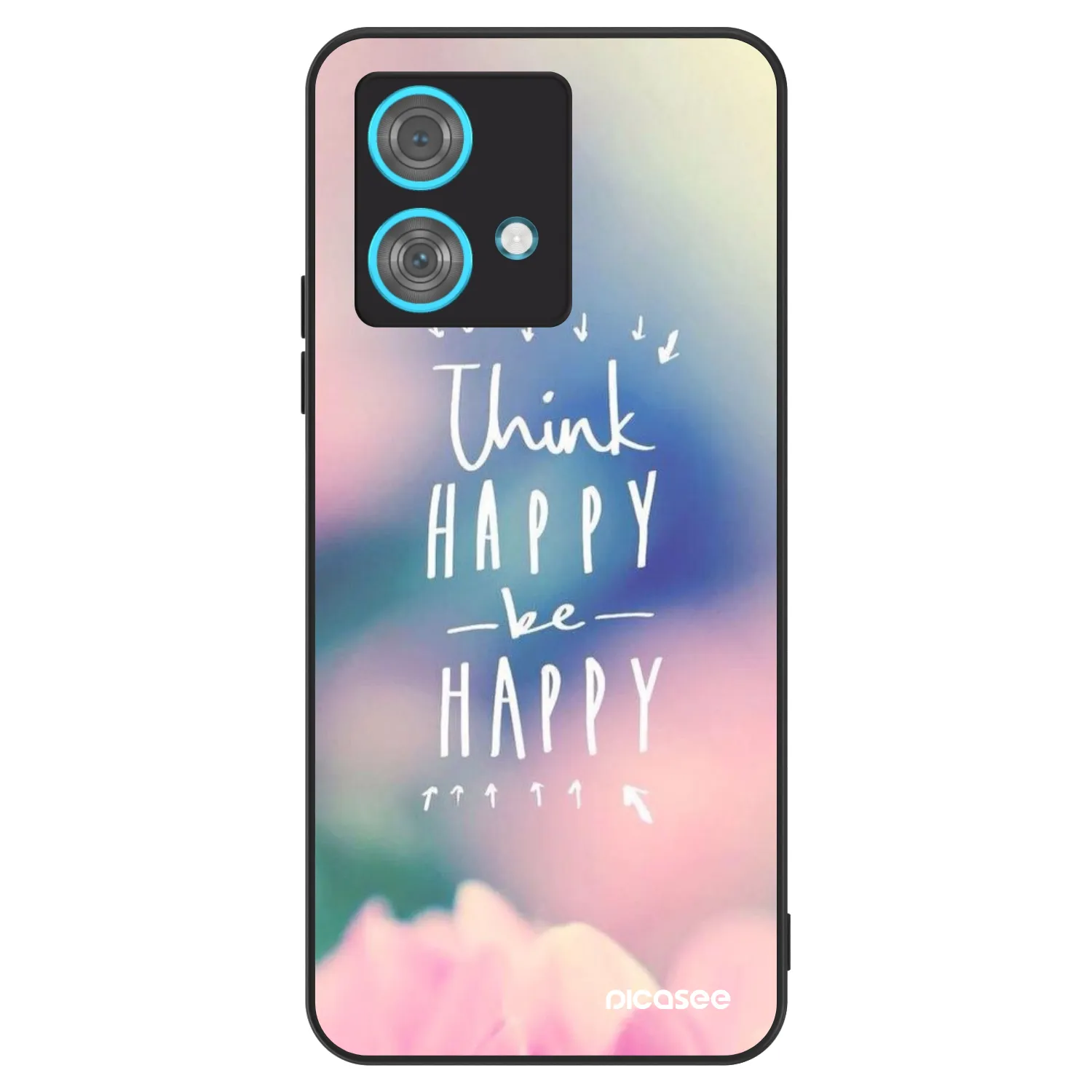 Picasee ULTIMATE CASE pentru Motorola Edge 40 Neo - Think happy be happy