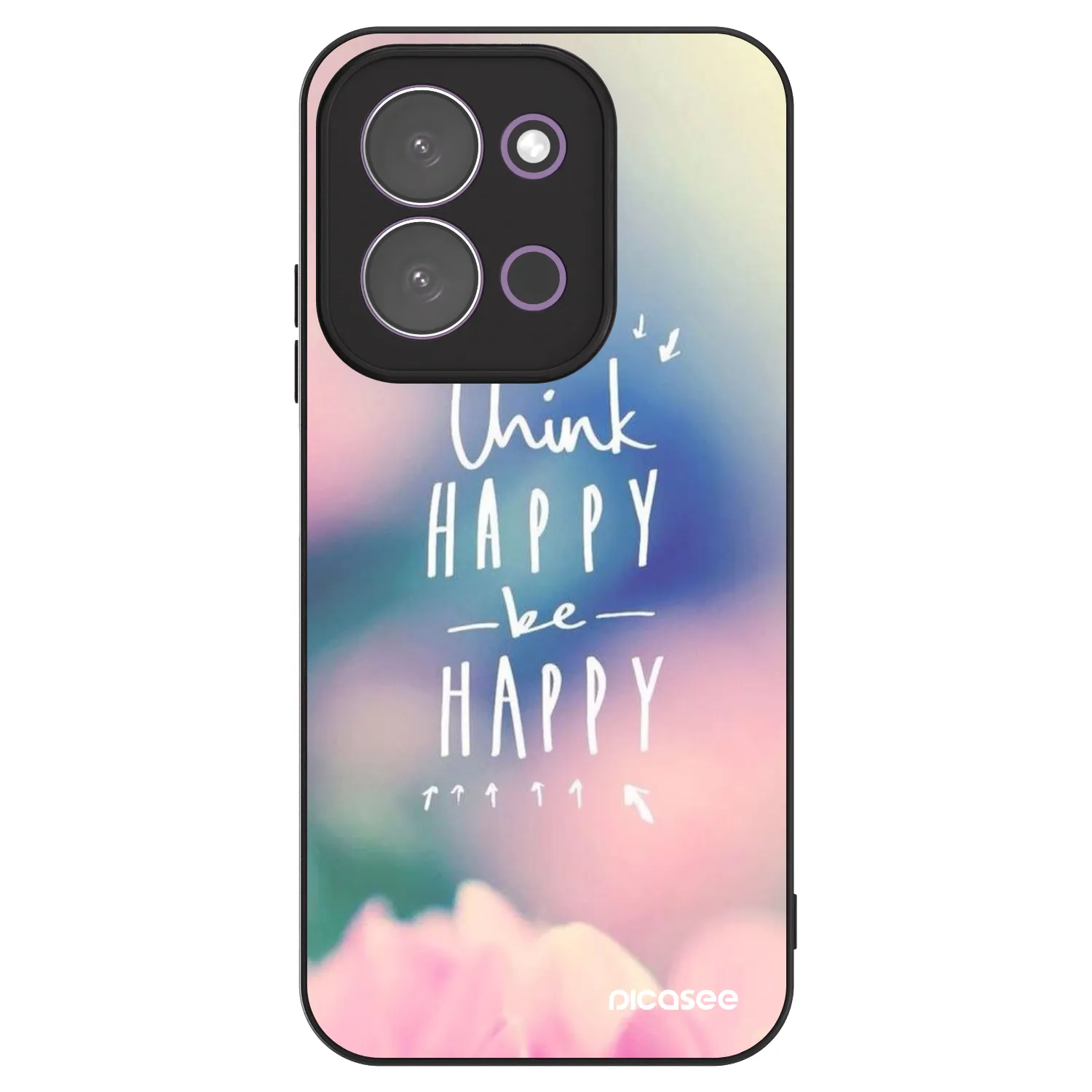 Picasee ULTIMATE CASE pentru Xiaomi Redmi 15C 5G - Think happy be happy